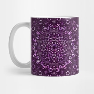 Pink/Purple Spiral Pattern Mug